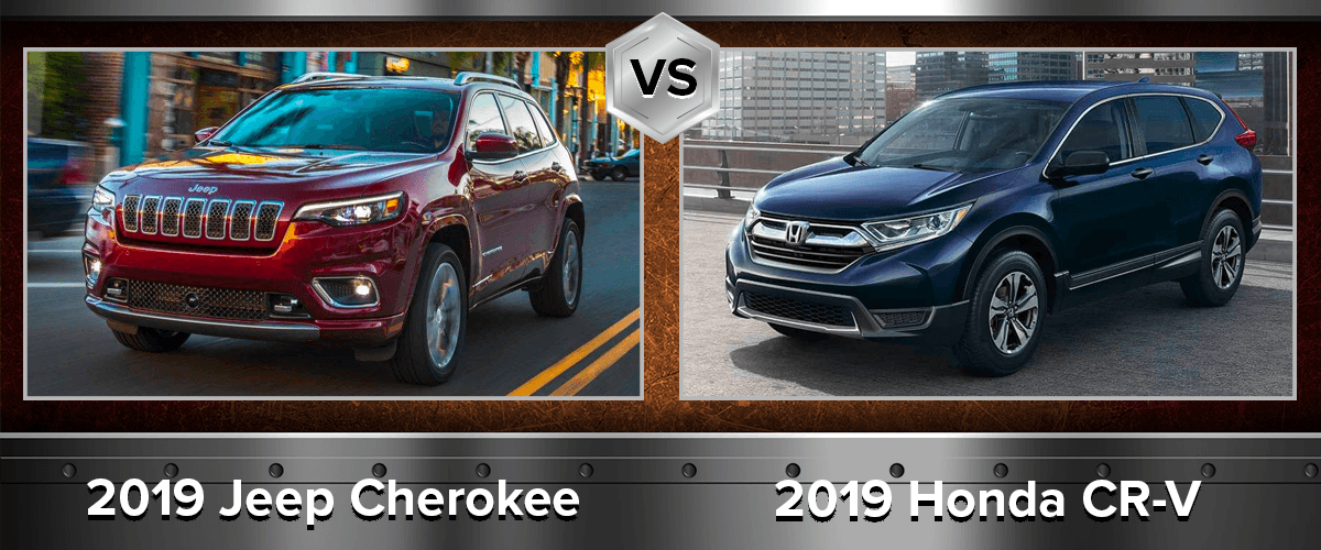 2019 Jeep Cherokee vs 2019 Honda CR-V Review Chicago IL
