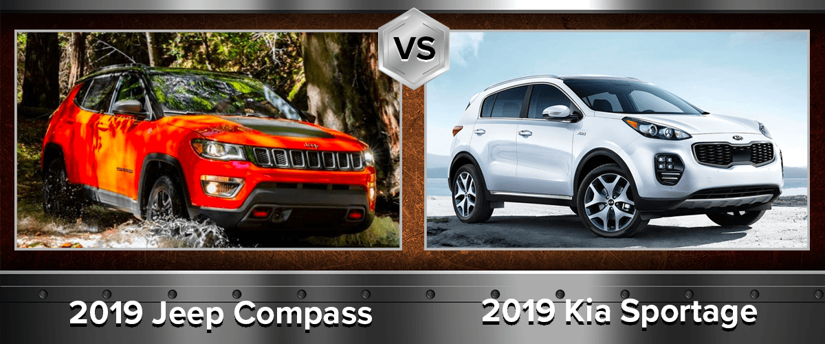 2019 Jeep Compass vs 2019 Kia Sportage Chicago IL