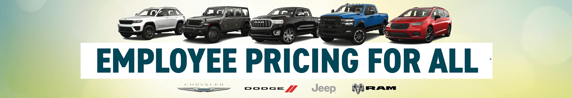 Employee pricing for all