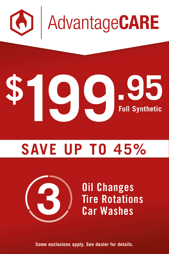 Advantage Care $199.95 Save Up To 45% 3 Oil Changes Tire Rotations Car Washes Synthetic: 199.95 2024
