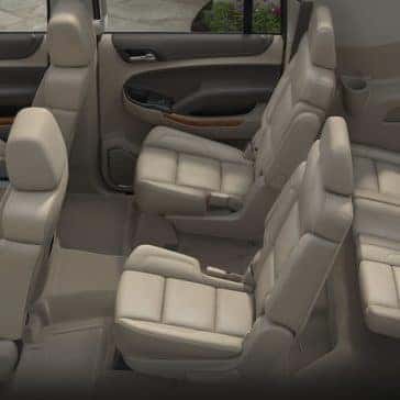 2018 Chevy Suburban Seats