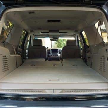 2018 Chevy Suburban Space