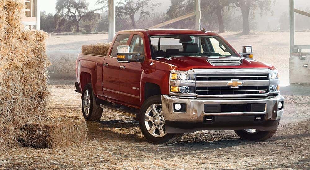 2018 Chevy Silverado 2500HD Red