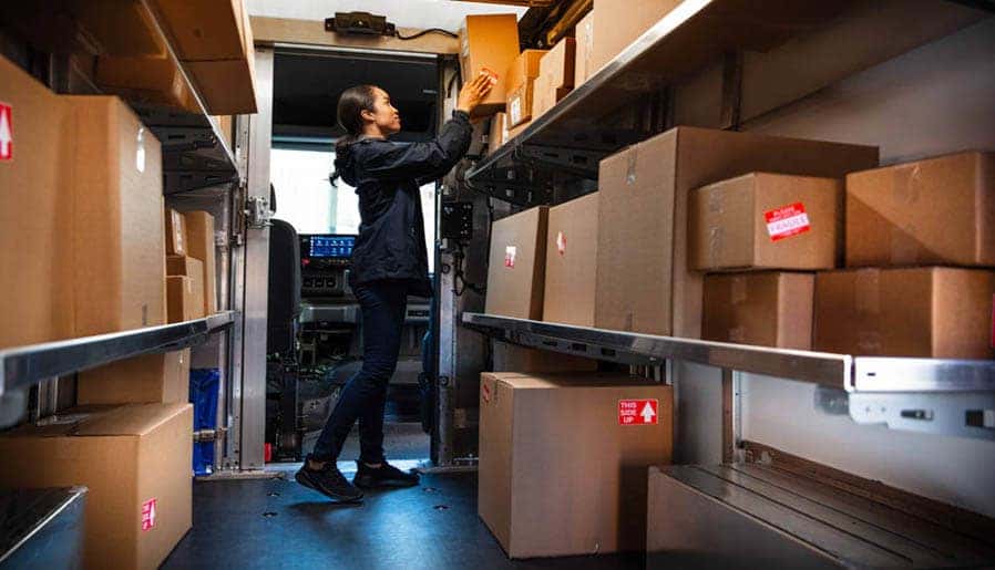 Brightdrop Cargo area