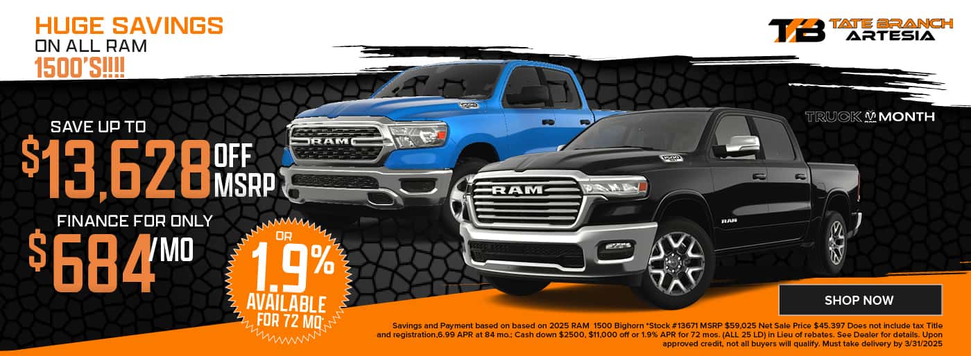 2025 RAM 1500