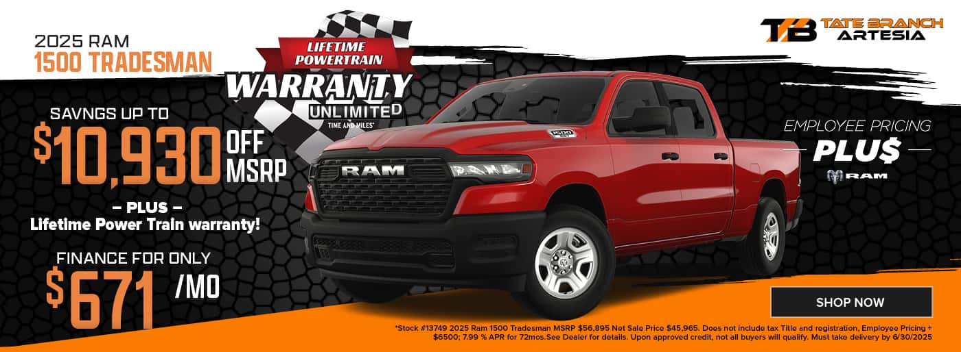 2025 RAM 1500 Tradesman