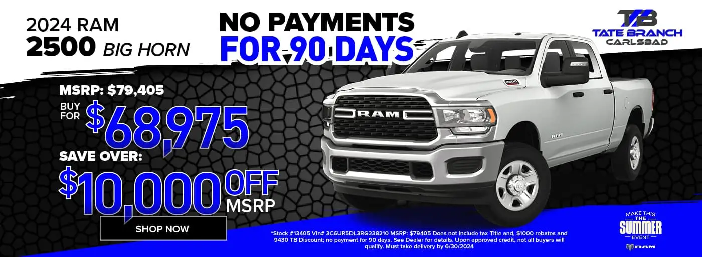 Jeep Dodge Ram Dealer Las Cruces, Carlsbad NM | Tate Branch Carlsbad