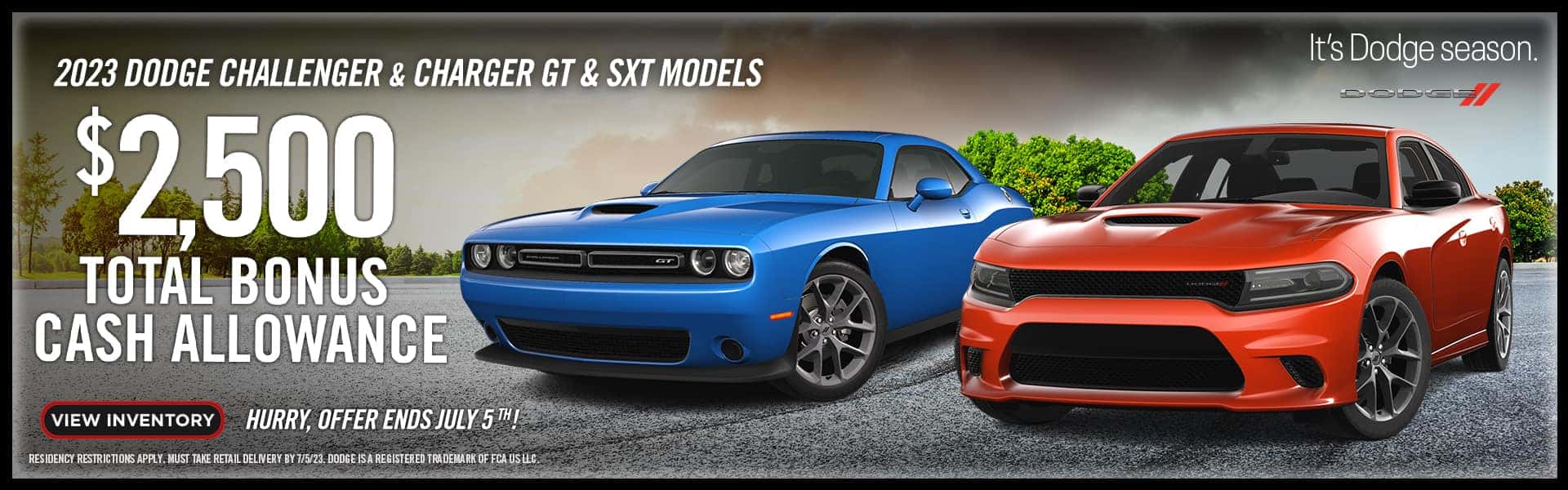 2023 Dodge Challenger and Charger GT & SXT Models Tate Branch Hobbs