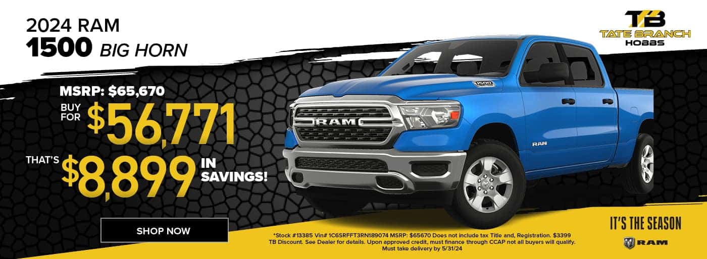 Jeep Dodge Ram Dealer Lubbock, Seminole, Hobbs Tate Branch Hobbs