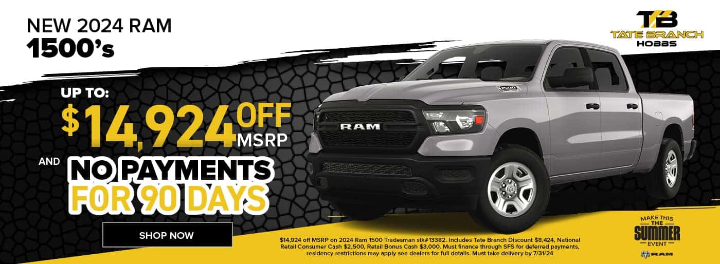 Jeep Dodge Ram Dealer Lubbock, Seminole, Hobbs Tate Branch Hobbs