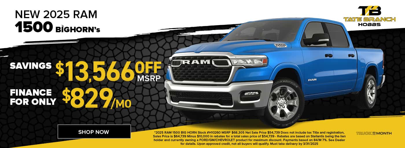 2025 RAM 1500 Big Horn