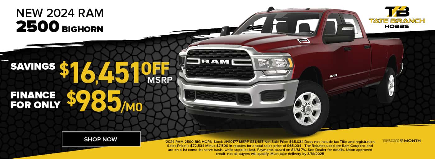 2024 RAM 2500 Big Horn