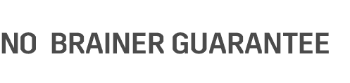 No Brainer Guarantee Logo