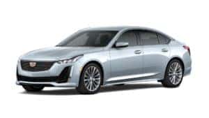 2022 Cadillac CT5 Diamond Sky Metallic exterior color