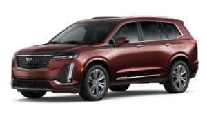 2022 Cadillac XT6 Rosewood Metallic exterior color