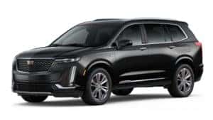 2022 Cadillac XT6 Stellar Black Metallic exterior color