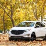 2021 Chevrolet Equinox parked in a park.