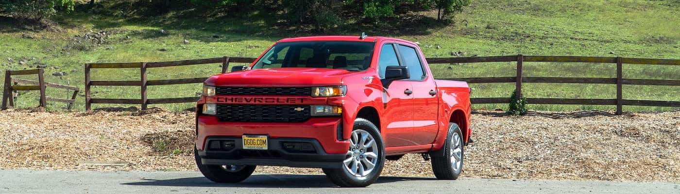 DGDG 2021 red Chevy Silverado