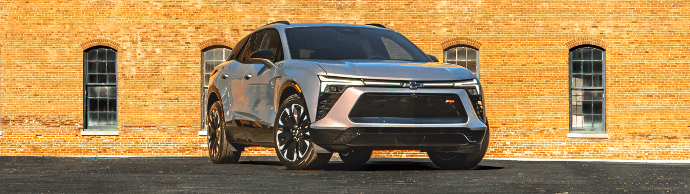 2024 Chevrolet Blazer EV parked on a steet