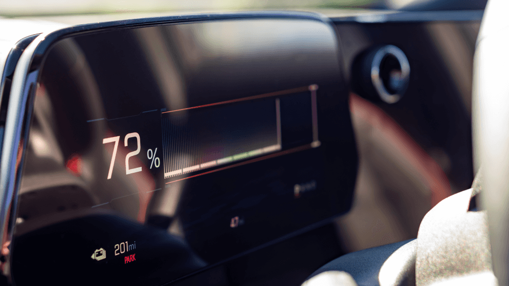 2024 Chevrolet Blazer EV Charge Screen