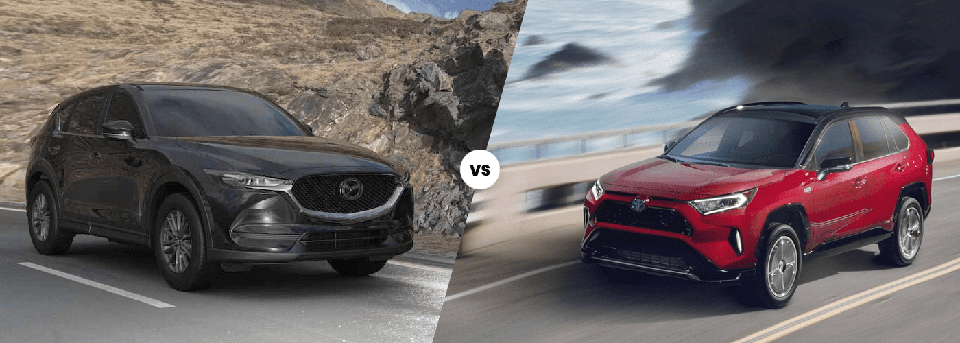 SUV Comparison CX5 vs. RAV4 Team Mazda