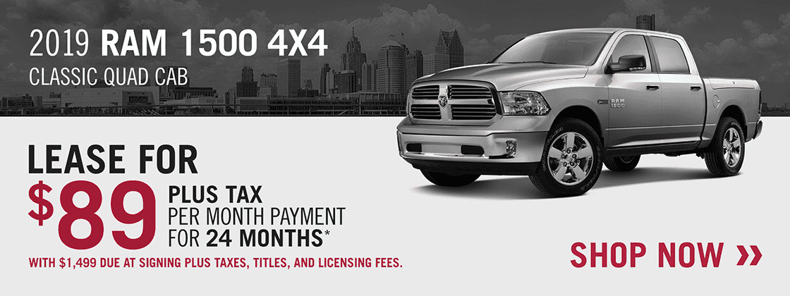 Lease Specials Telegraph Chrysler Dodge Jeep Ram