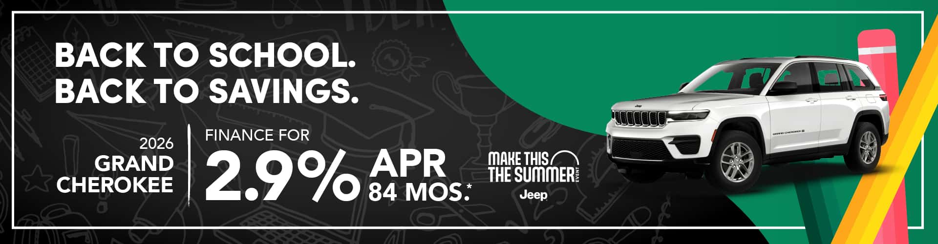 2026 Jeep Grand Cherokee: 2.9% APR for 84 Months months*