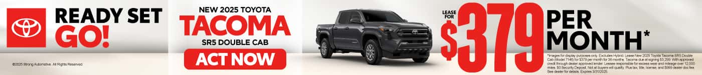 NEW 2025 TACOMA SR5 DOUBLE CAB 