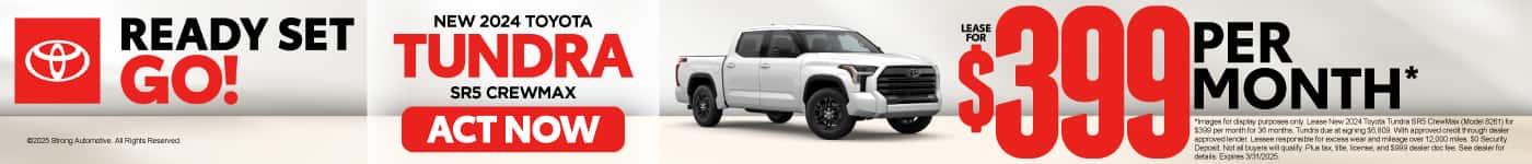 New 2024 Toyota Tundra SR5 CrewMax 