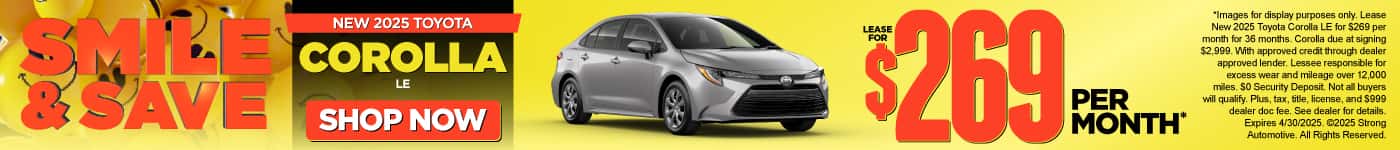 New 2025 Toyota Corolla LE 