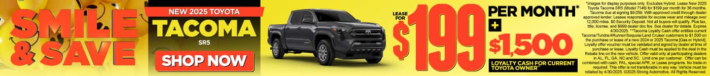 NEW 2025 TACOMA SR5 
