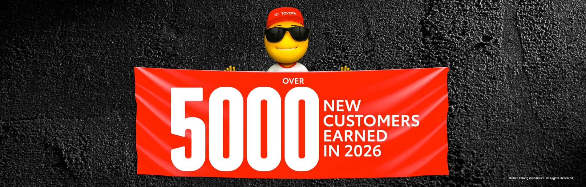 SONNY OVER 5,000 NEW CUSTOMERS EARNED IN 2026
