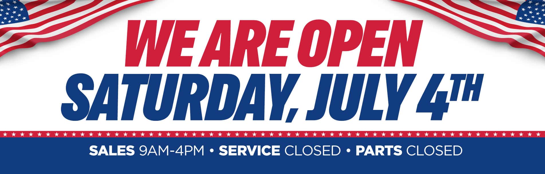 Open July 4