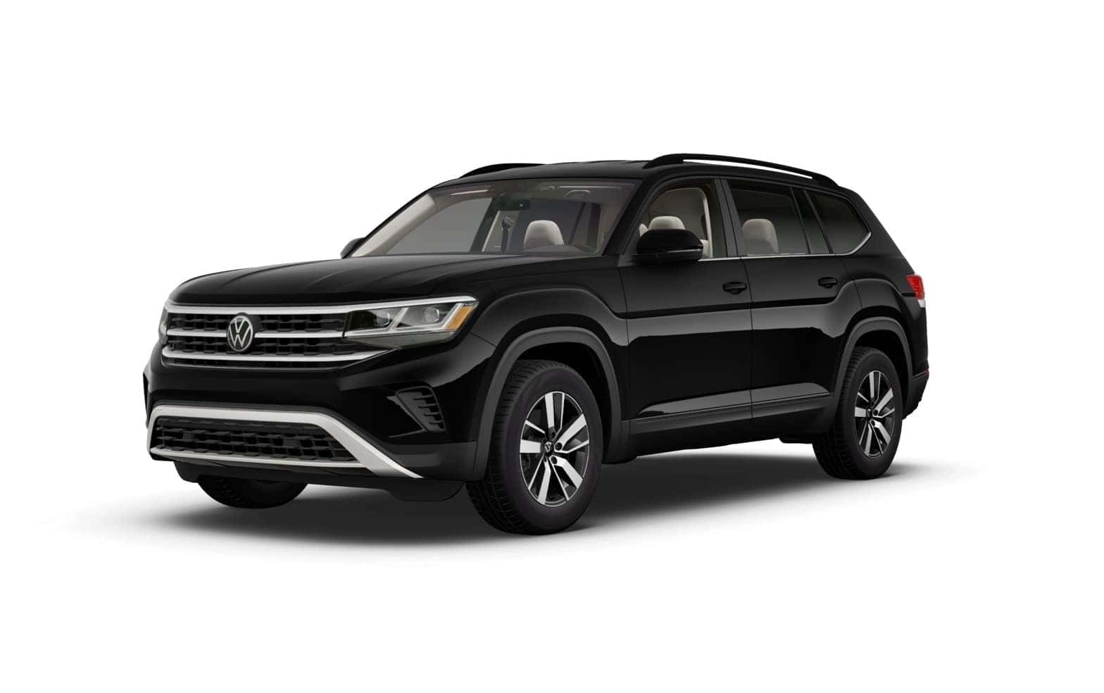 2021 Volkswagen Atlas SE Deep Black Pearl 
