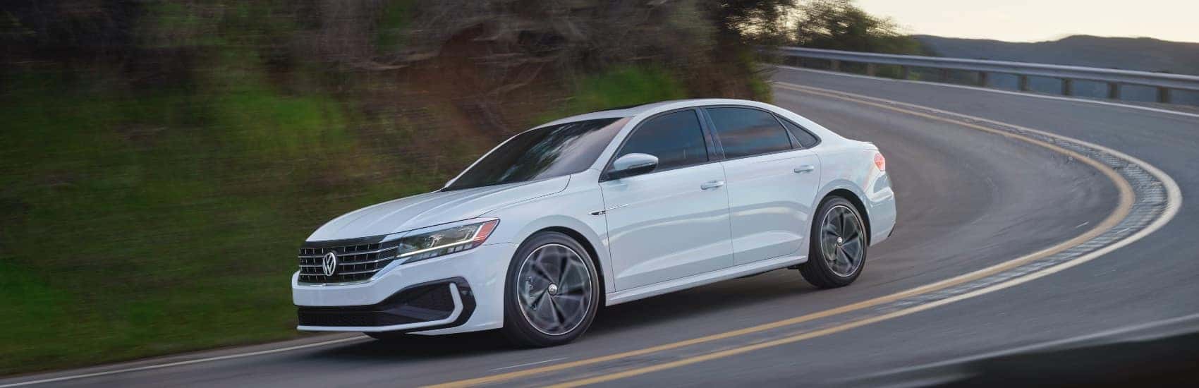 Volkswagen Passat on Road