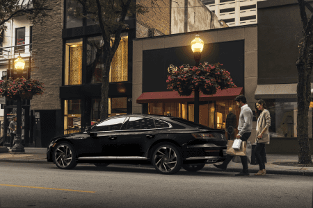 VW Arteon side view