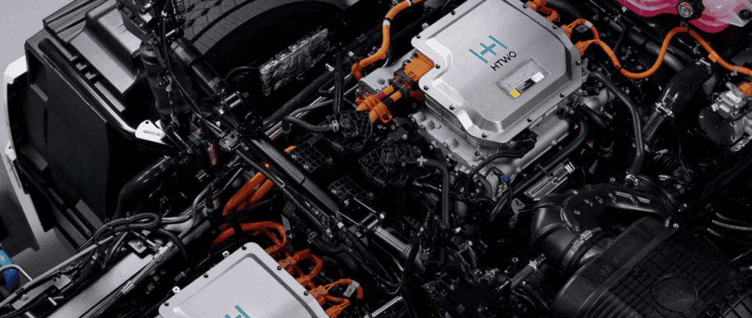 Engine of Hyundai XCIENT