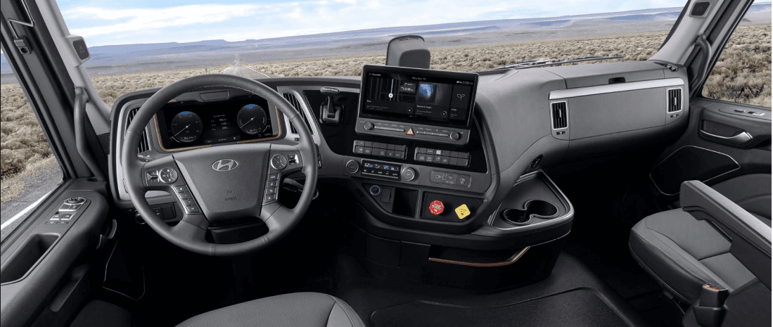interior hyundai xcient