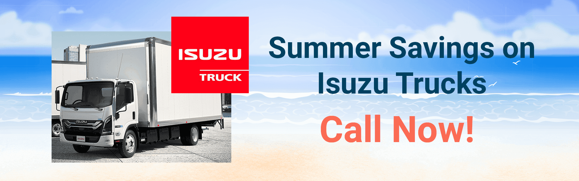 Summer Savings on Isuzu Trucks