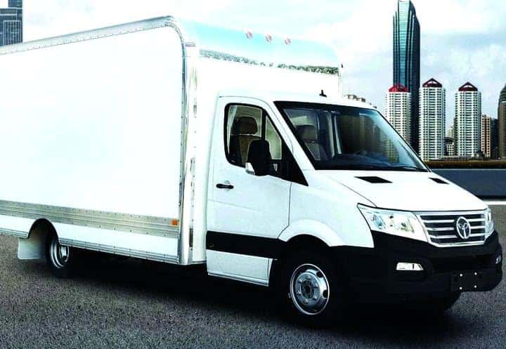 GreenPower EV Star zero-emission Class 4 dry van truck
