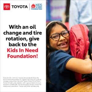 kids in need foundation and Toyota of Corvallis