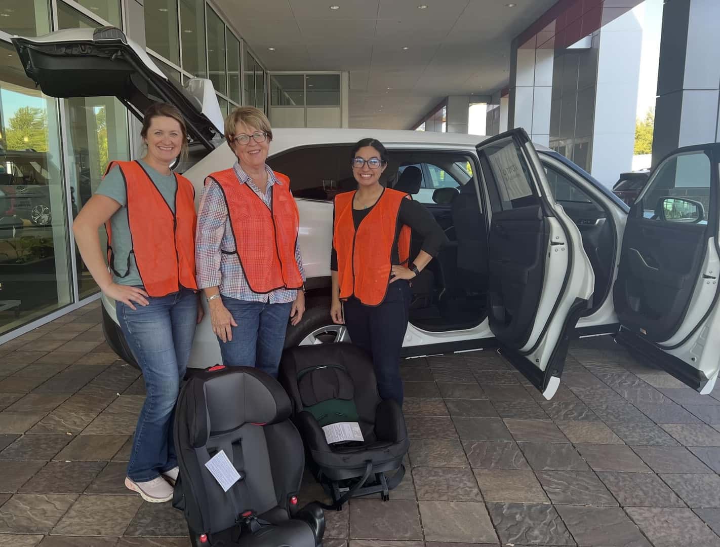 Carseat safety at Toyota of Corvallis