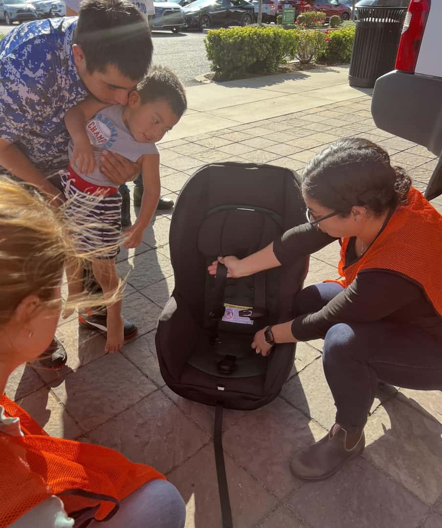 Carseat safety at Toyota of Corvallis