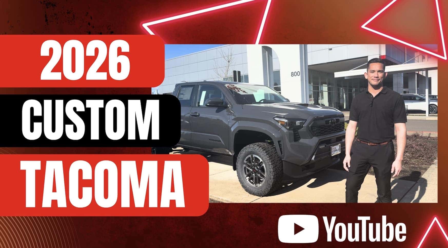 keha with the custom tacoma