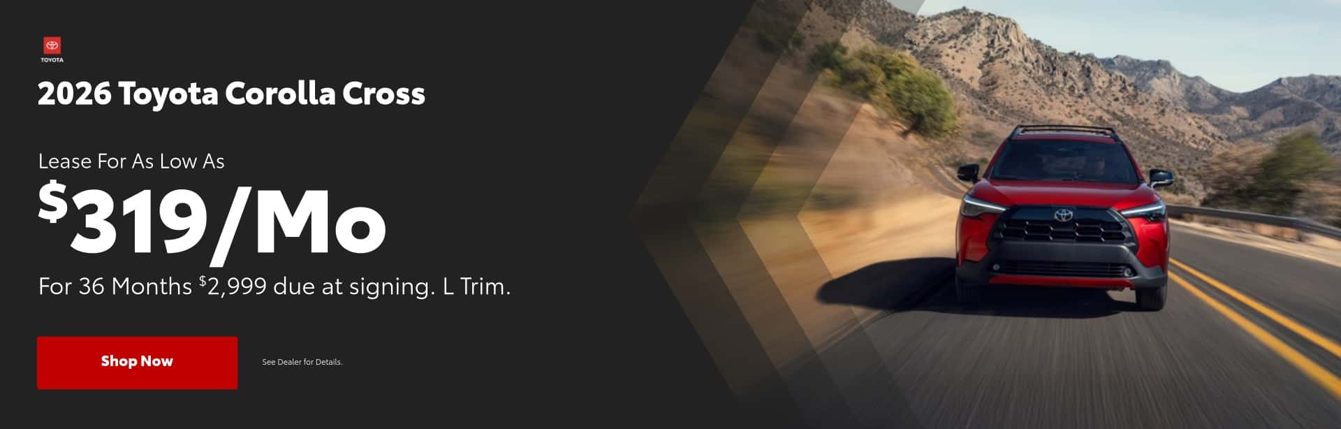 Toyota Corolla Offer August