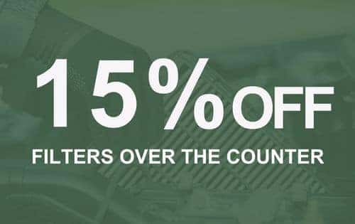 15% Filters over the Counter