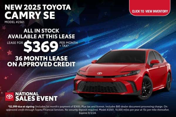 New Toyota Specials | Toyota of Glendale Glendale