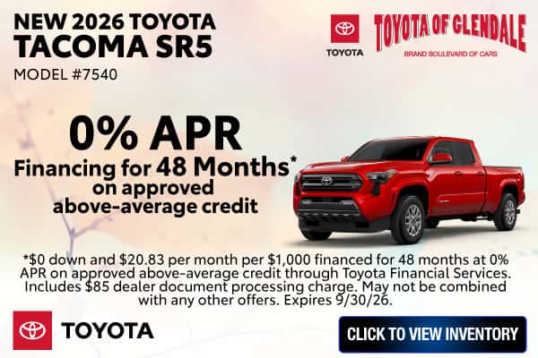 New 2026 Toyota Tacoma SR5