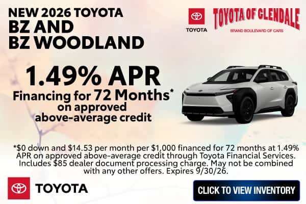 New 2026 Toyota bZ and bZ Woodland