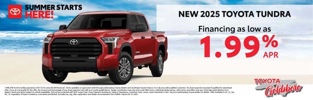 New 2025 Tundra